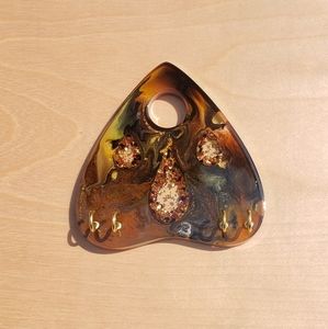 Tear Drop Planchette Key Holder for Wall/Resin Decor/Handmade/Color Shifting